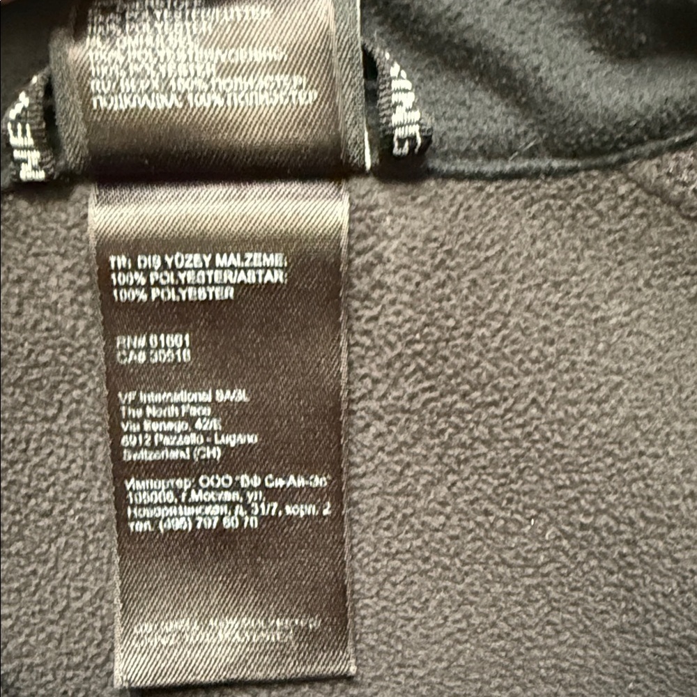 The North Face WindWall Fleece Jacket Women’s Size M Dark Gray - Picture 7 of 10